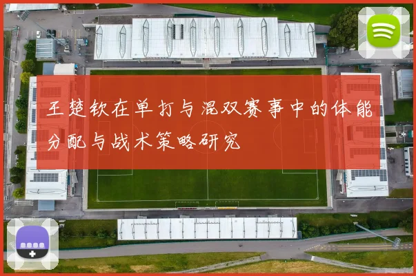 王楚钦在单打与混双赛事中的体能分配与战术策略研究